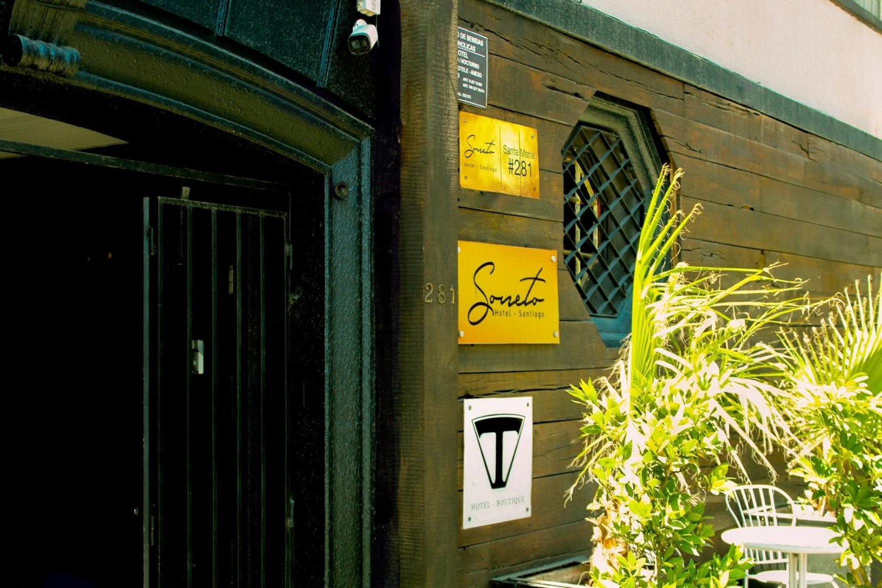 Hotel Sonetto Santiago Ngoại thất bức ảnh